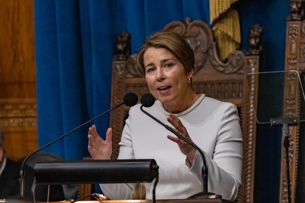 A look at the specific goals Gov. Healey laid out in her inauguration ...