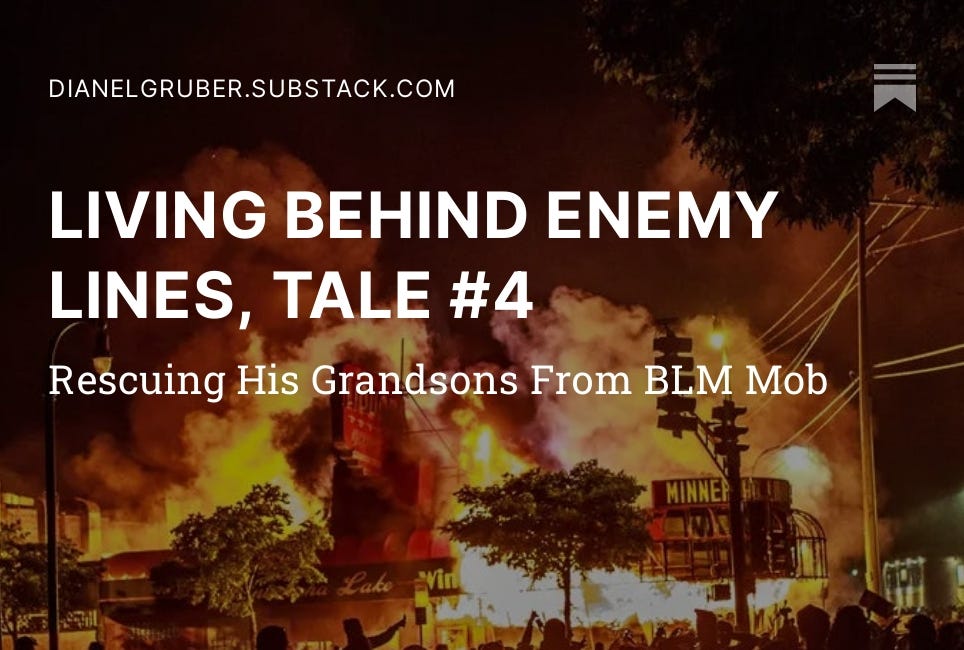 LIVING BEHIND ENEMY LINES, TALE #4