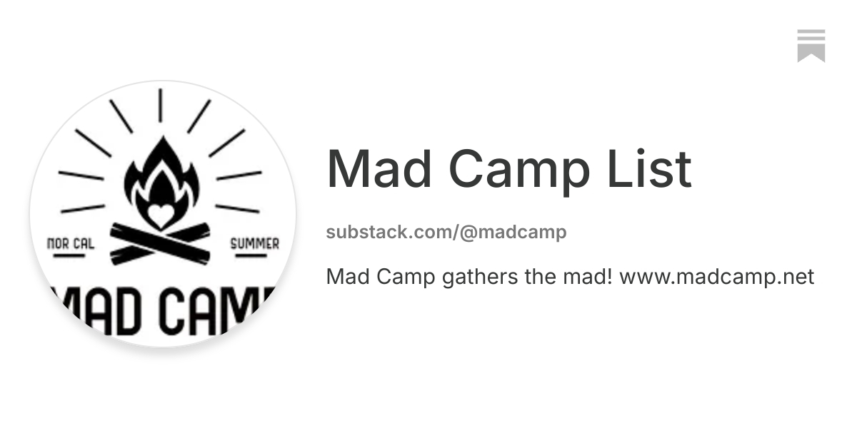 Mad Camp List | Substack