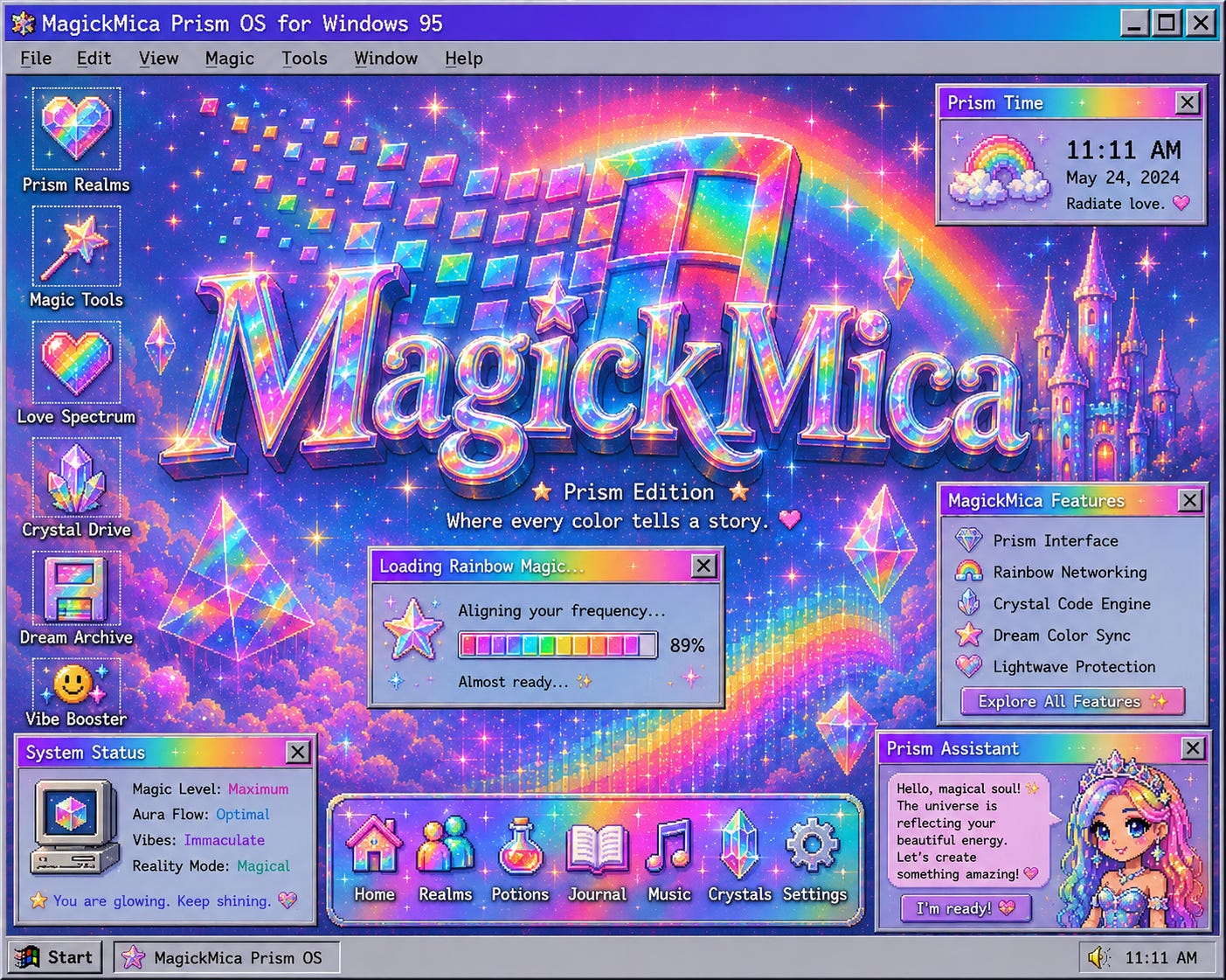 Prism OS for Windows 95