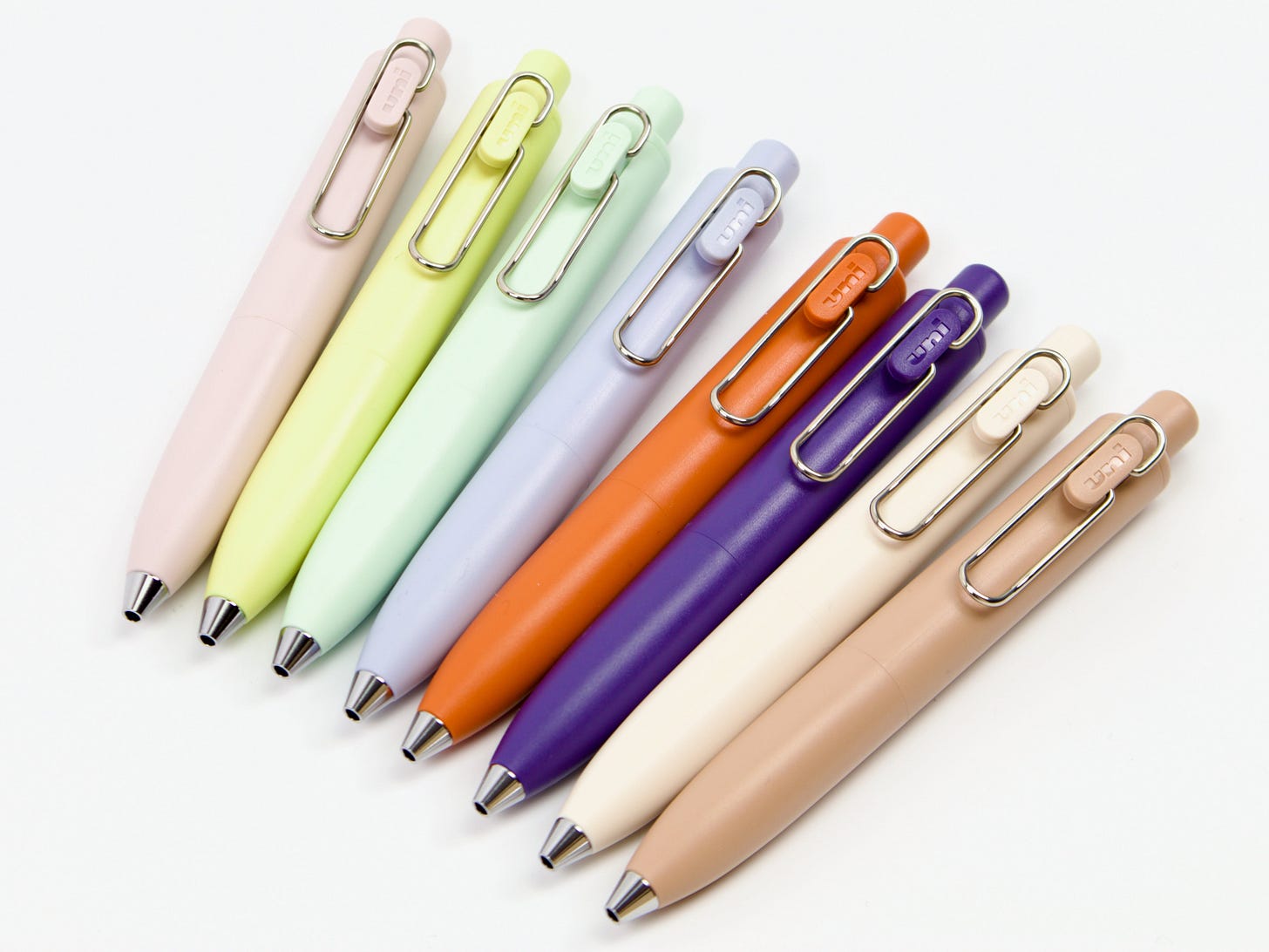 Uni-Ball One P Gel Pen - Peach (0.38 mm)