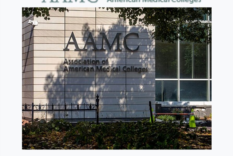 The Association of American Medical Colleges is the Medical Guild driving DEI and Censorship
