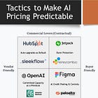Tactics to bill AI predictably