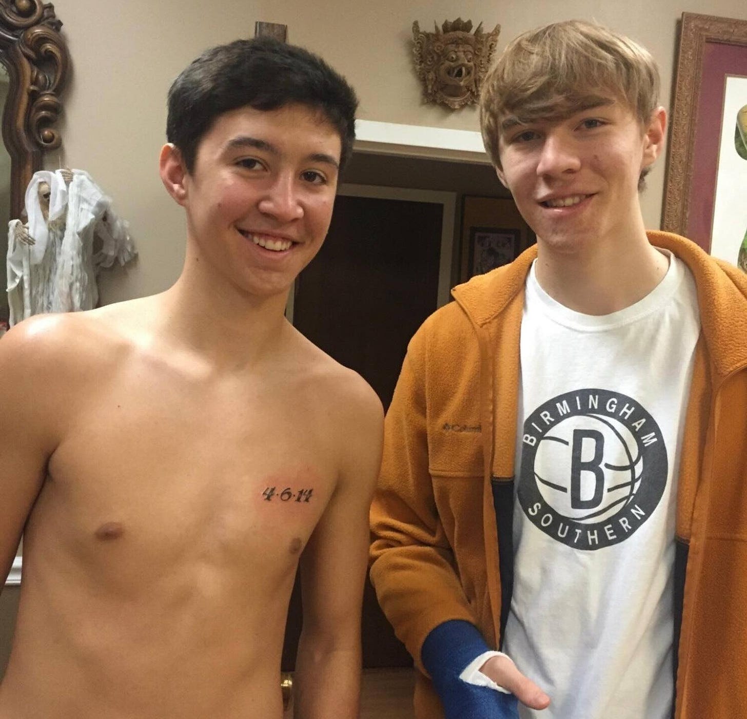 Left: Joseph Lanzi, Right: Stephen Lanzi Left: Joseph Lanzi, Right: Stephen Lanzi