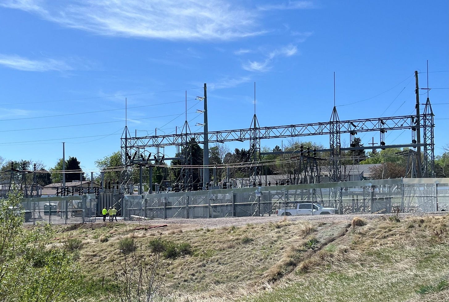 Xcel substation in Lakewood (Credit: Mike LaSusa) Xcel substation in Lakewood (Credit: Mike LaSusa)