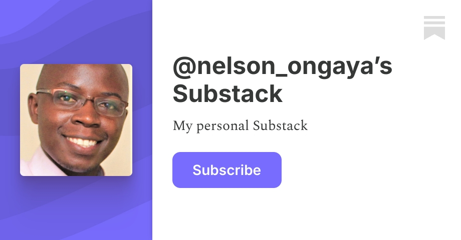 @nelson_ongaya’s Substack | Substack