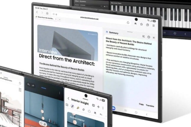 Galaxy Z TriFold display