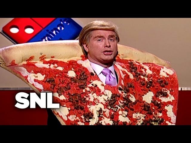 Donald Trump Stars in a Domino's Ad - SNL - YouTube