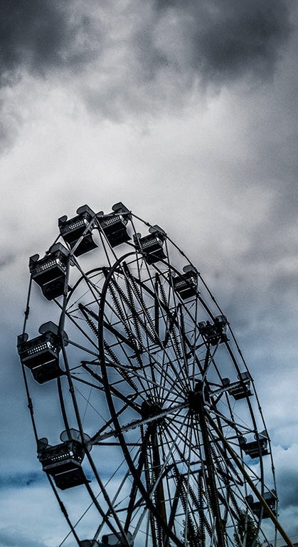 Photograph: Ferris Wheel By Toni Bennett 