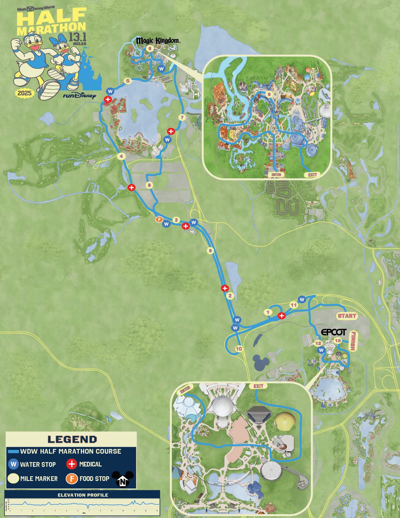 MAP - HALF MARATHON COURSE