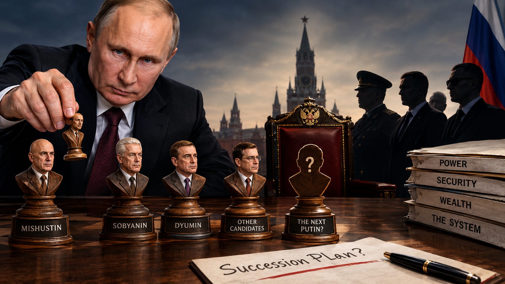 THE ULTIMATE RACE IN THE KREMLIN: PUTIN, HIS SUCCESSORS, AND THE MAD DASH FOR SURVIVAL