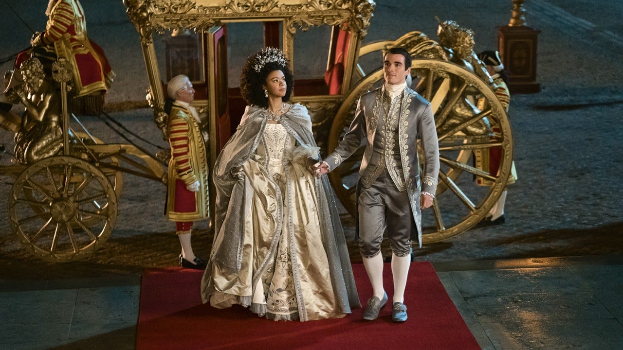 IMPROVÁVEL - Atores na pele de Charlotte e George III: romance apesar dos pesares
