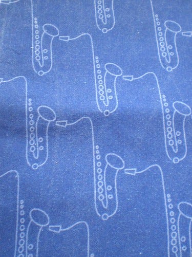 Saxophone Fabric Saxophone Fabric