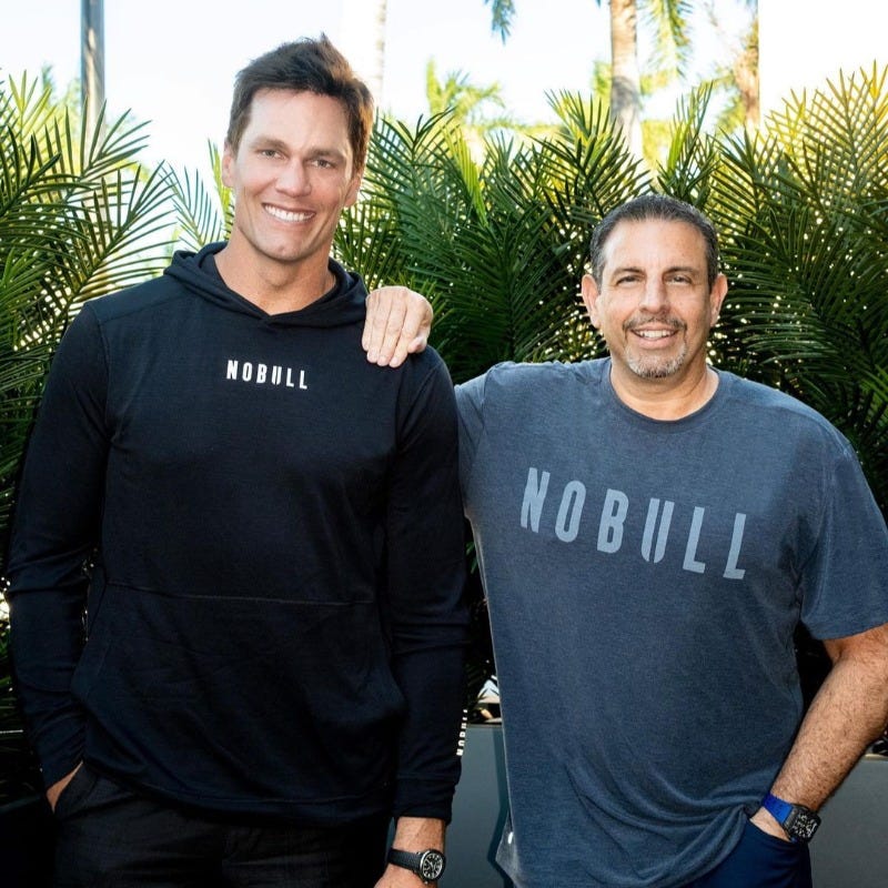 Front Office Sports on X: "Tom Brady's next big move: A deal with apparel  company NOBULL — becoming its second-largest shareholder after BodyArmor  founder Mike Repole. "It was kind of a no-brainer