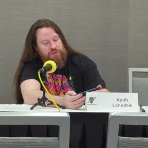 Keith Lansdale reading