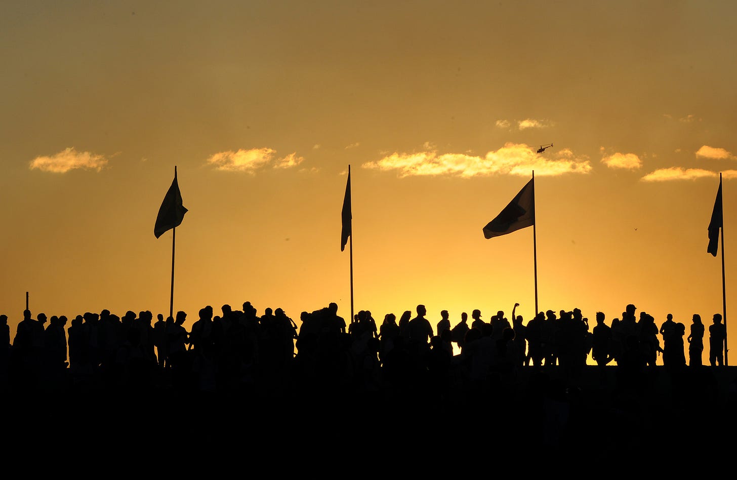 Thousands of students take part in a protest of what is now called the 'Tropical Spring' against corruption and price hikes, at National Congress in Brasilia, on June 20, 2013.  (Evaristo Sa/AFP via Getty Images)