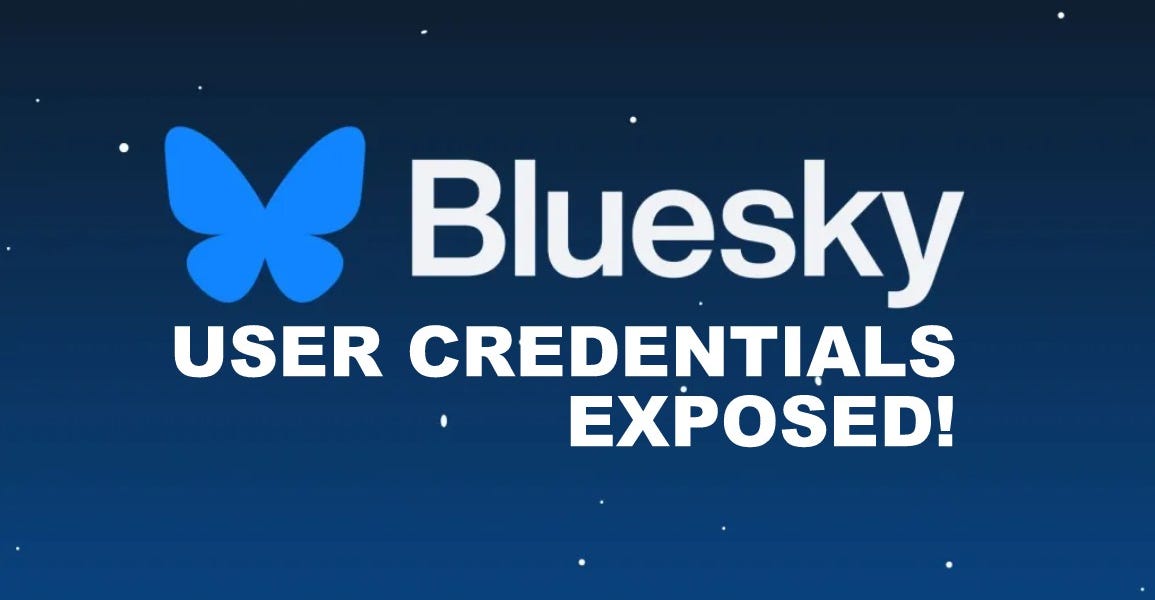 Bluesky's Data Blues: User Credentials Exposed in Plain Sight via OSINT