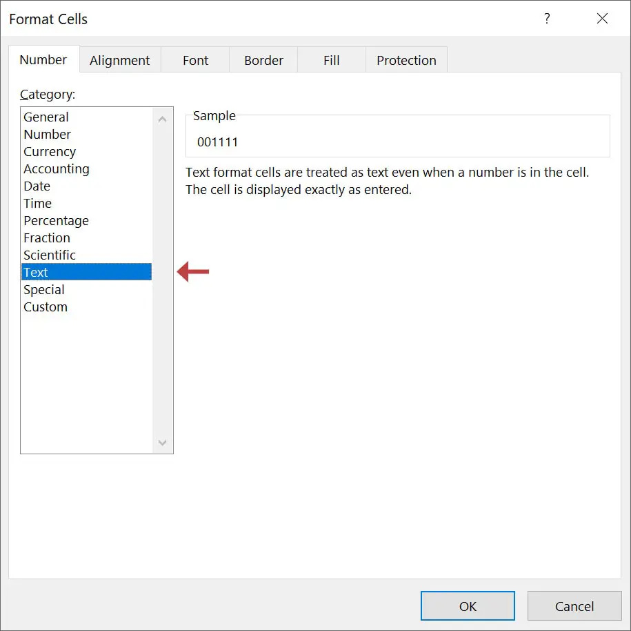 How to add zero in front of number in Excel [9 methods]