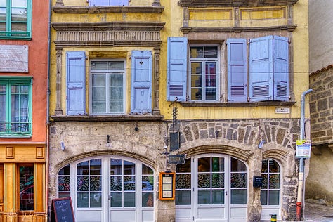 Inside the city of Le Puy-en-Velay