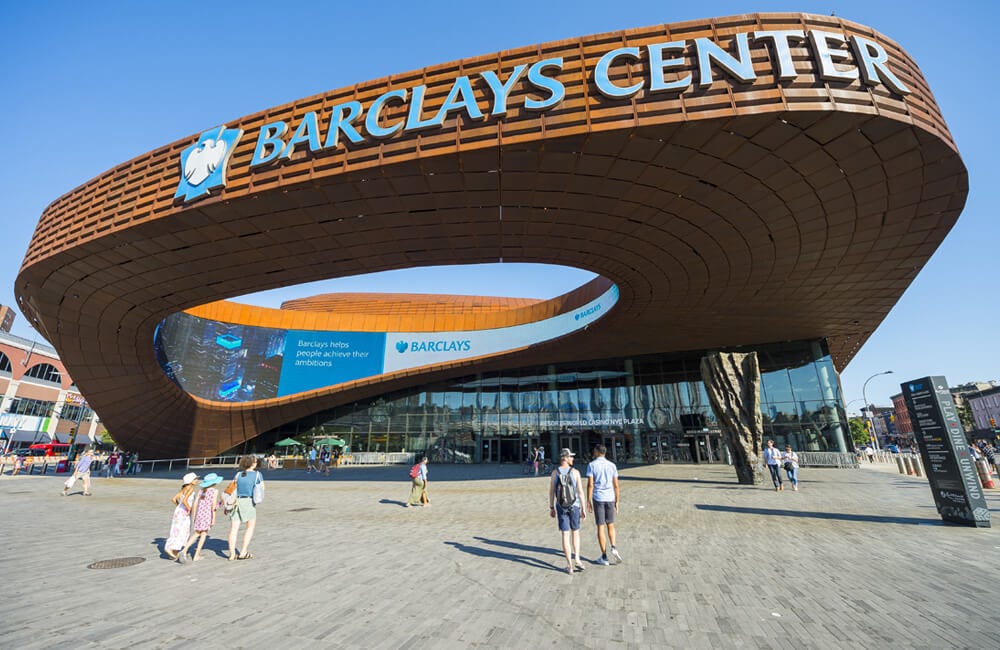 The Barclays Center ©lazyllama / Shutterstock.com The Barclays Center ©lazyllama / Shutterstock.com