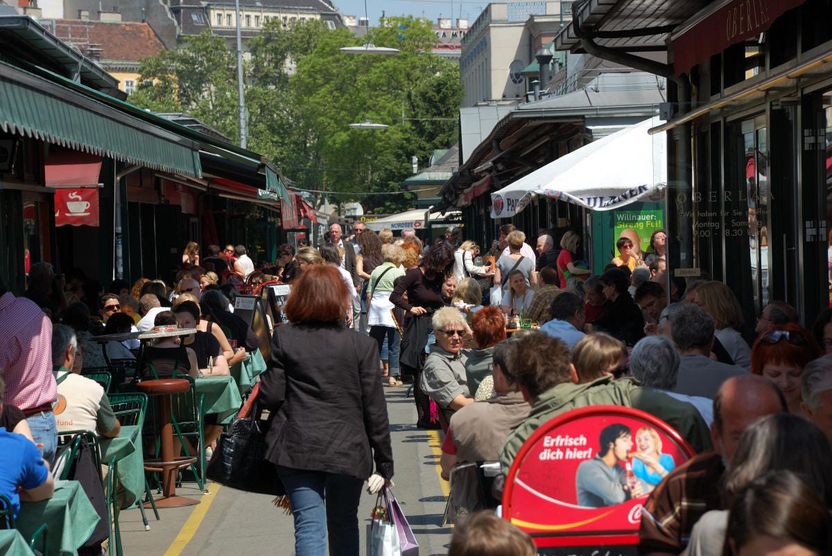 Naschmarkt, Vienna - Food and history from all over the world in Wien,  Austria