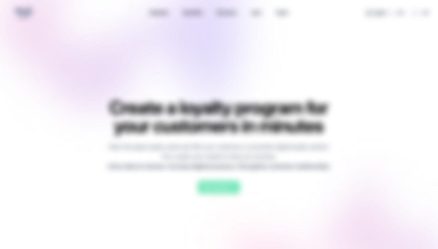 Digital Loyalty Program SaaS