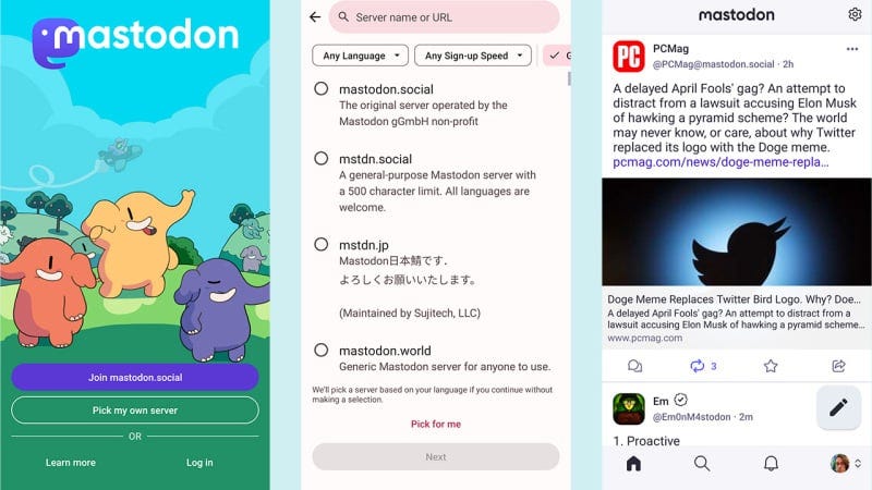 Mastodon (Official Mobile App) Image Mastodon (Official Mobile App) Image