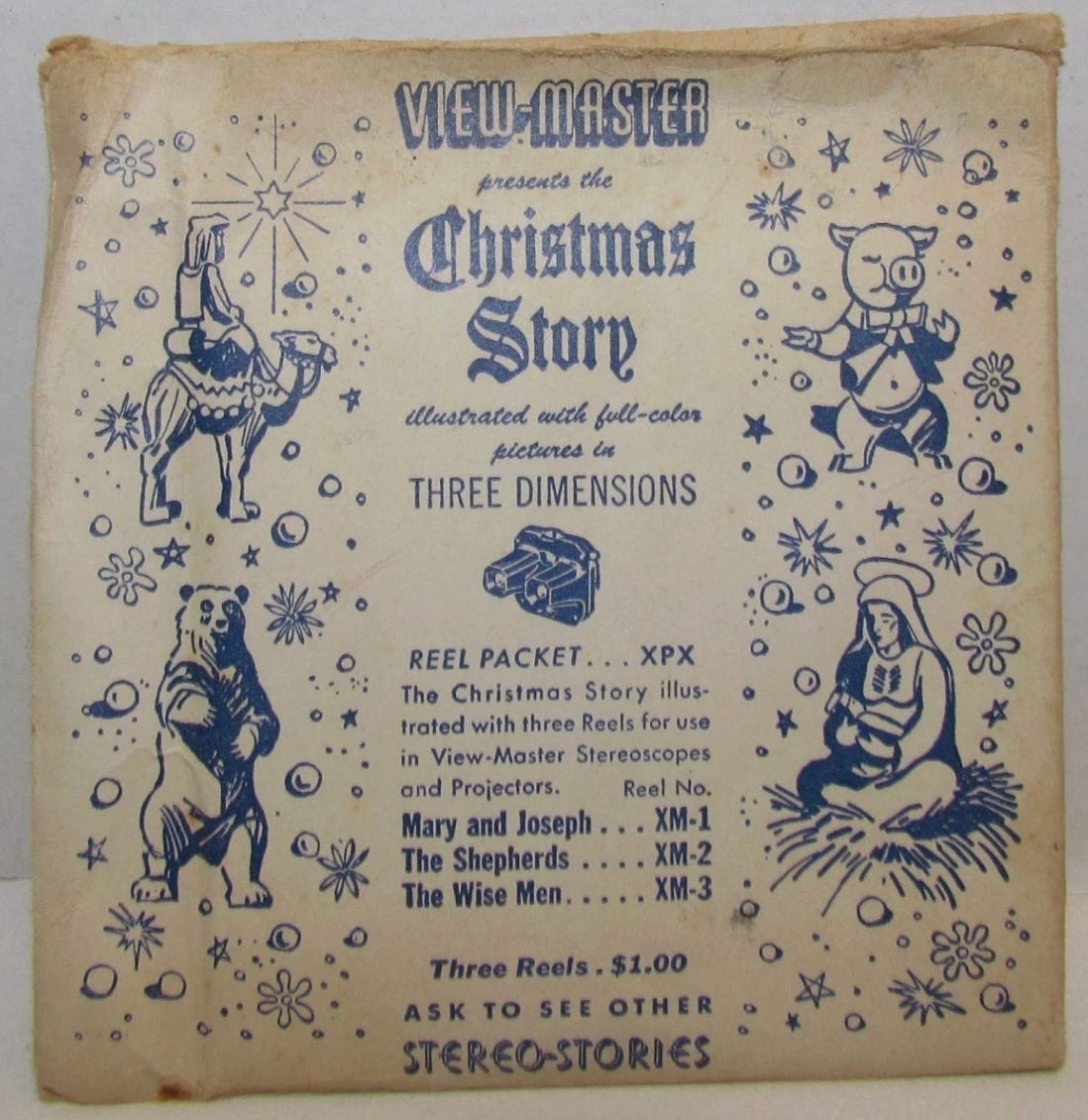 The Christmas Story, a View-Master packet with Reach