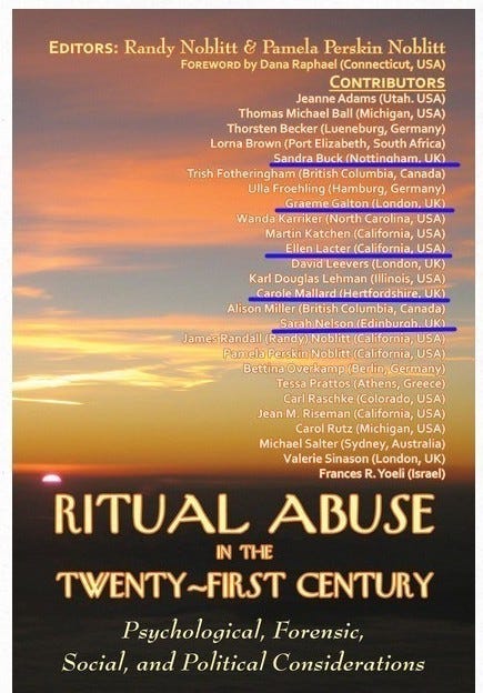 Ritual Abuse in The 21st Century book cover