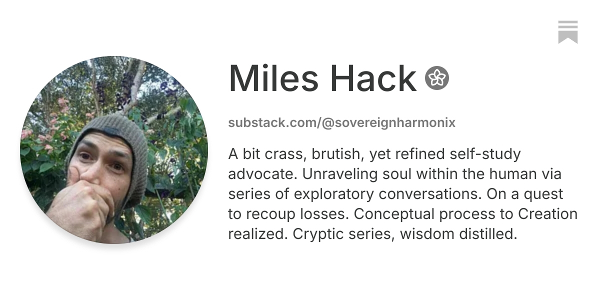 Miles Hack | Substack