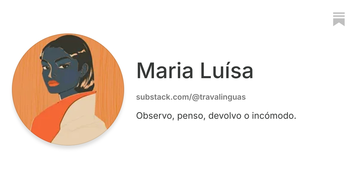 Maria Luísa | Substack