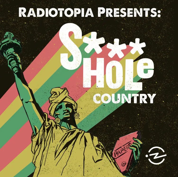 Artwok van S**hole country