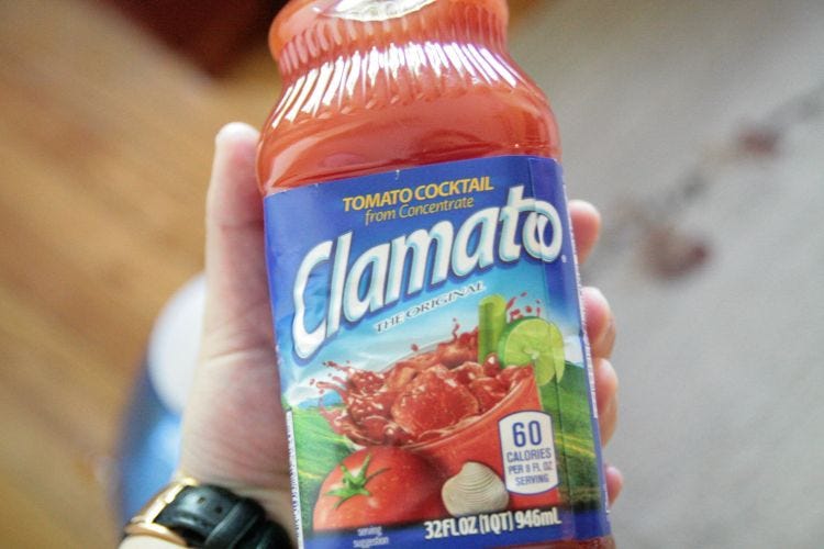 Humidifier Alcohol Vodka Clamato