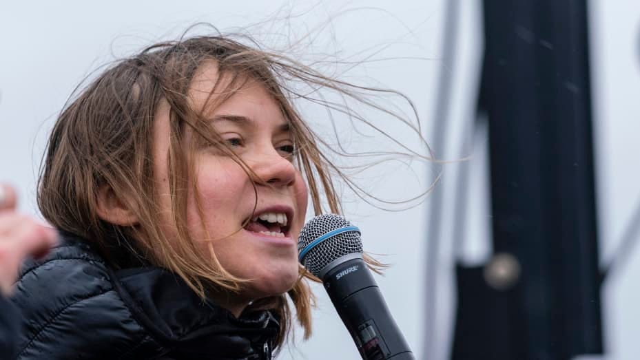 Greta Thunberg: Climate activist takes part in her final school strike