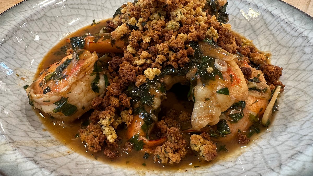 Chicago’s Best Shrimp Dish: Spilled Milk #317