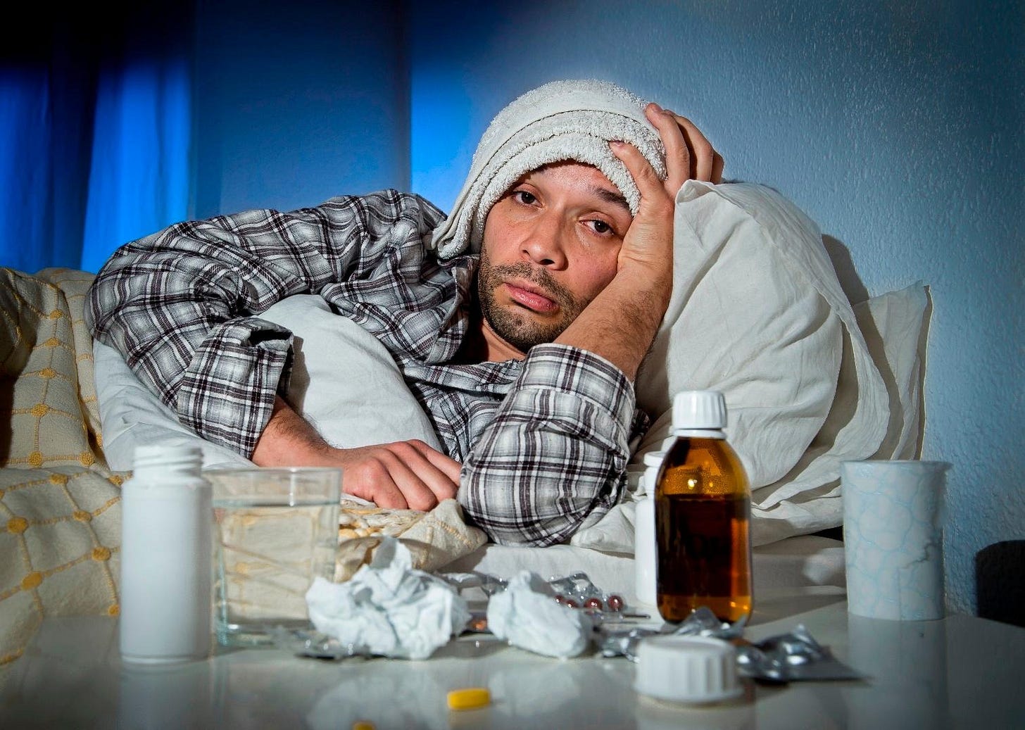 So-called "man-flu"may not just be in men's heads