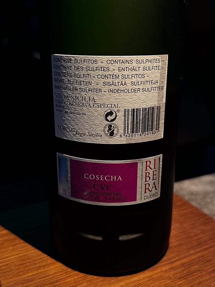 Vega Sicilia, Unico Reserva Especial Edición, Ribera del Duero, Spain (Alchemist)