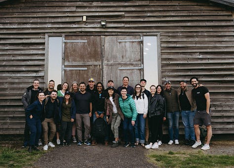 9 photos highlighting various key moments during the Missional Labs program intensive weeks in San Francisco, Oxford, and London.