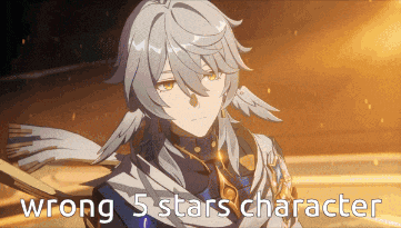 a picture of a character with the words wrong 5 stars character on it a picture of a character with the words wrong 5 stars character on it