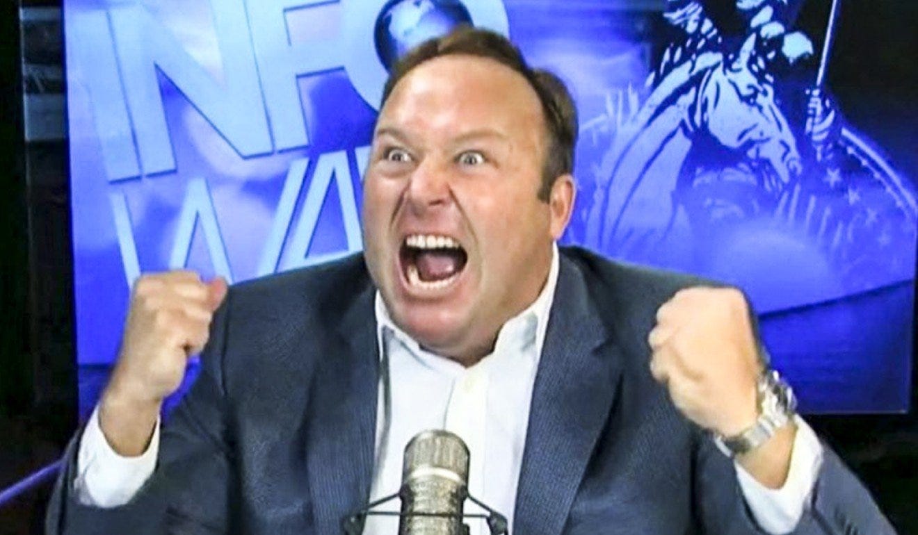 Just Saying | If Twitter must ban Alex Jones, how about Donald Trump first?  | South China Morning Post