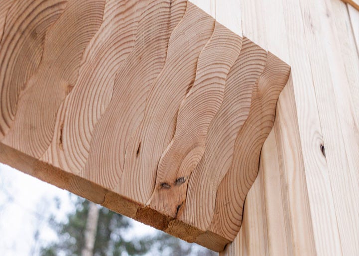 Demand is fierce” − Aalto Haitek's wave layered timber got a swift start  from Toholampi to global metropolises