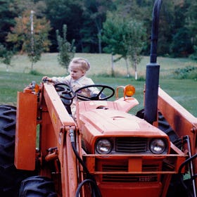 growing up in the garden