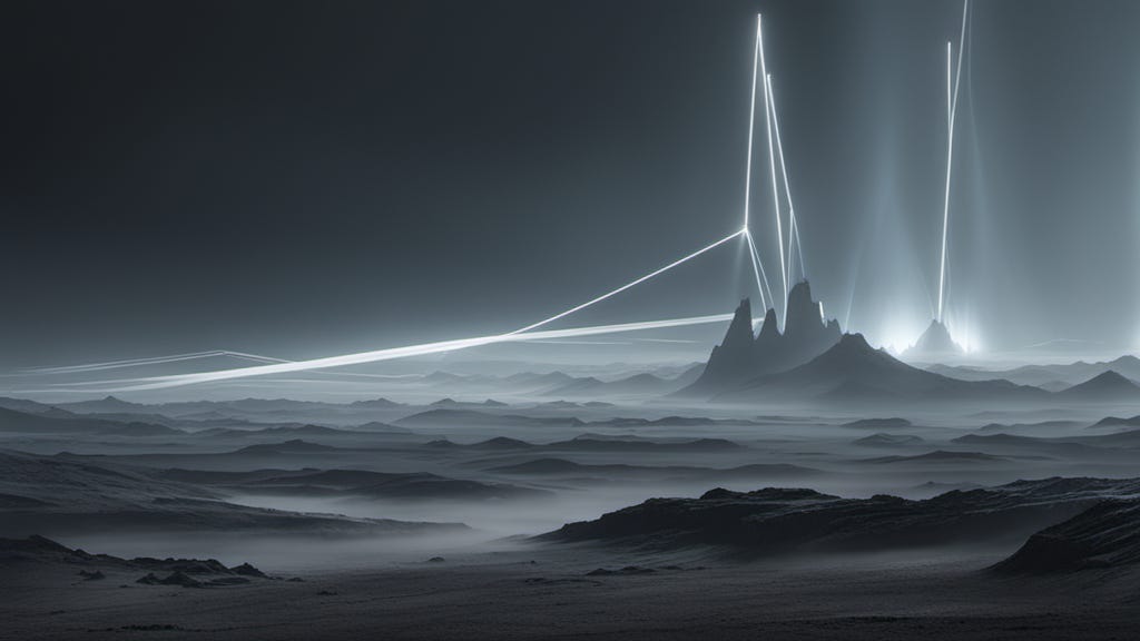 A Landscape, Lit Briefly