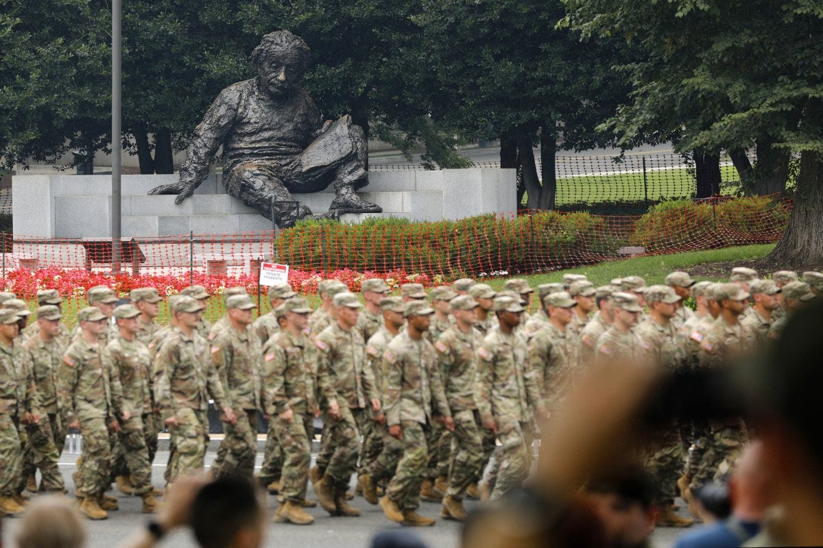 US Army members