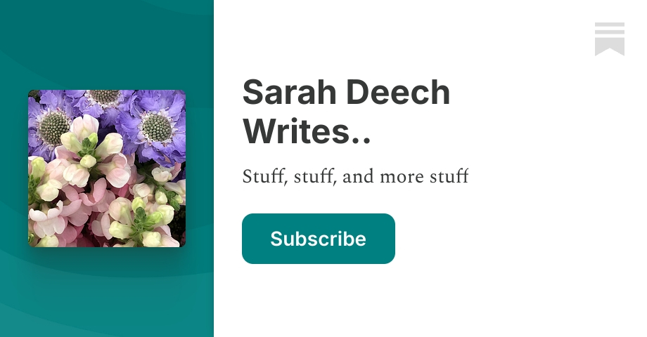 Sarah Deech Writes.. | Substack