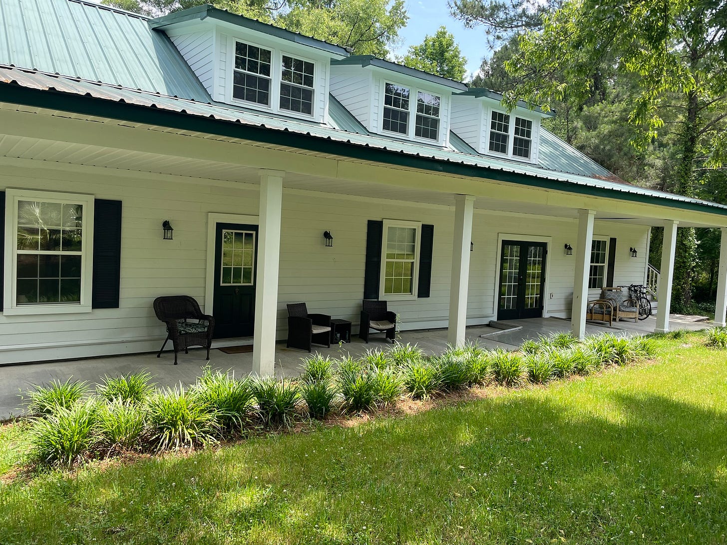 Modern one-floor cottage.