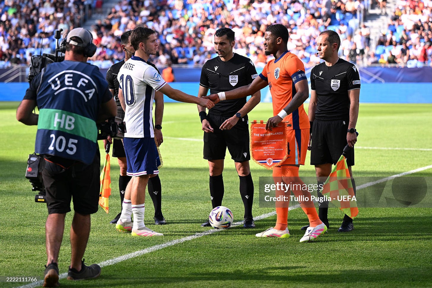 England v Netherlands - UEFA European Under-21 Championship 2025 Semi-Final