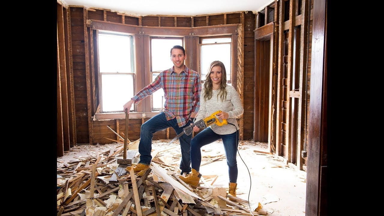 New York Husband/Wife House Flipping Team Land Series on HGTV - YouTube