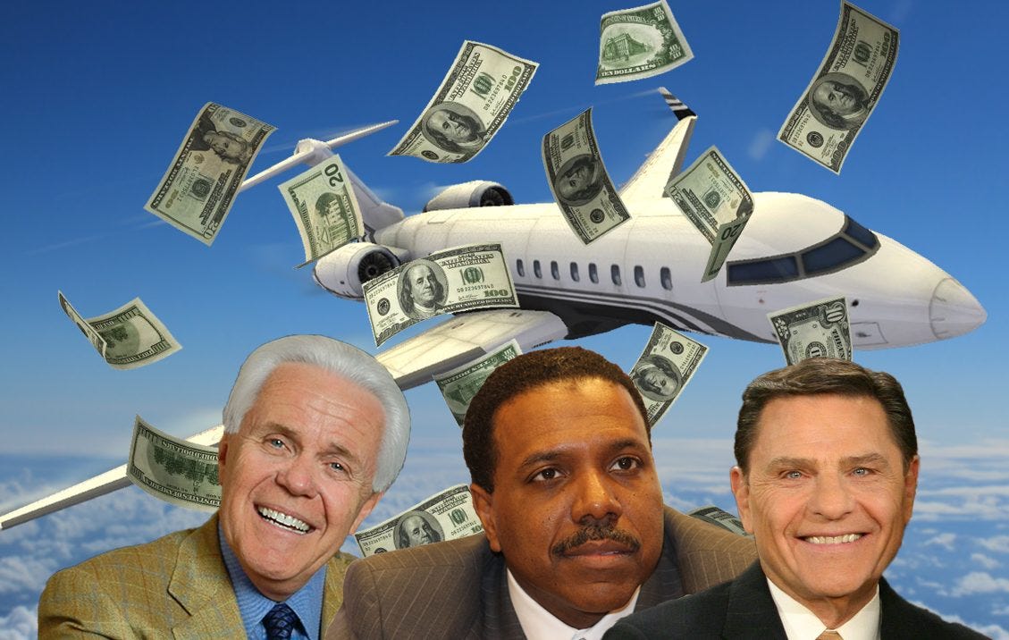 Prosperity Gospel private jet owners Prosperity Gospel private jet owners