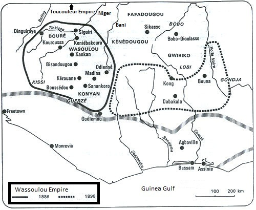 Wassoulou Empire at its peak